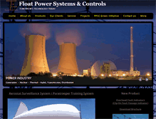 Tablet Screenshot of floatpowersystems.com